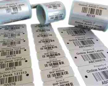 Custom barcode labels